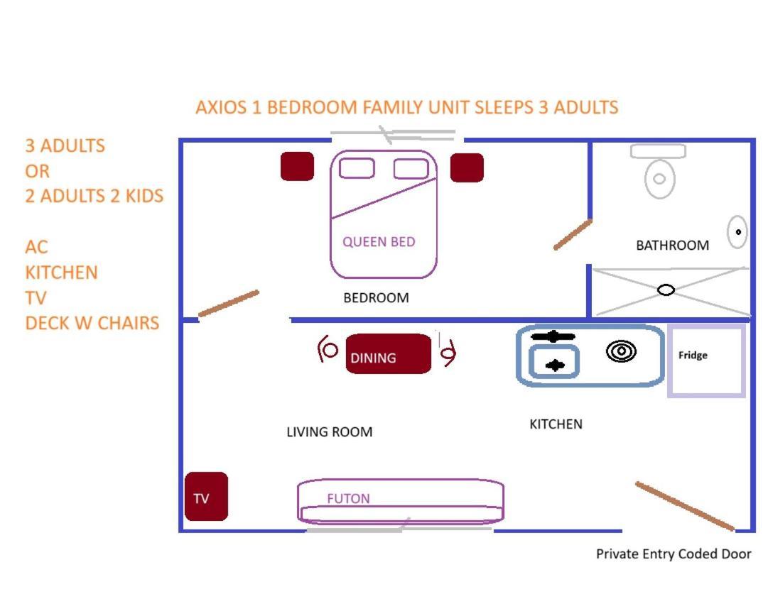 Axios Sun Apartments เคย์คอล์กเกอร์ ภายนอก รูปภาพ